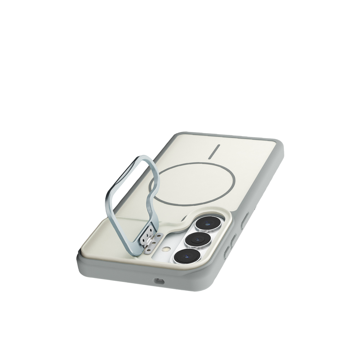 Joko Samsung Galaxy S26 Pale Magsafe Standlı Kapak - Beyaz