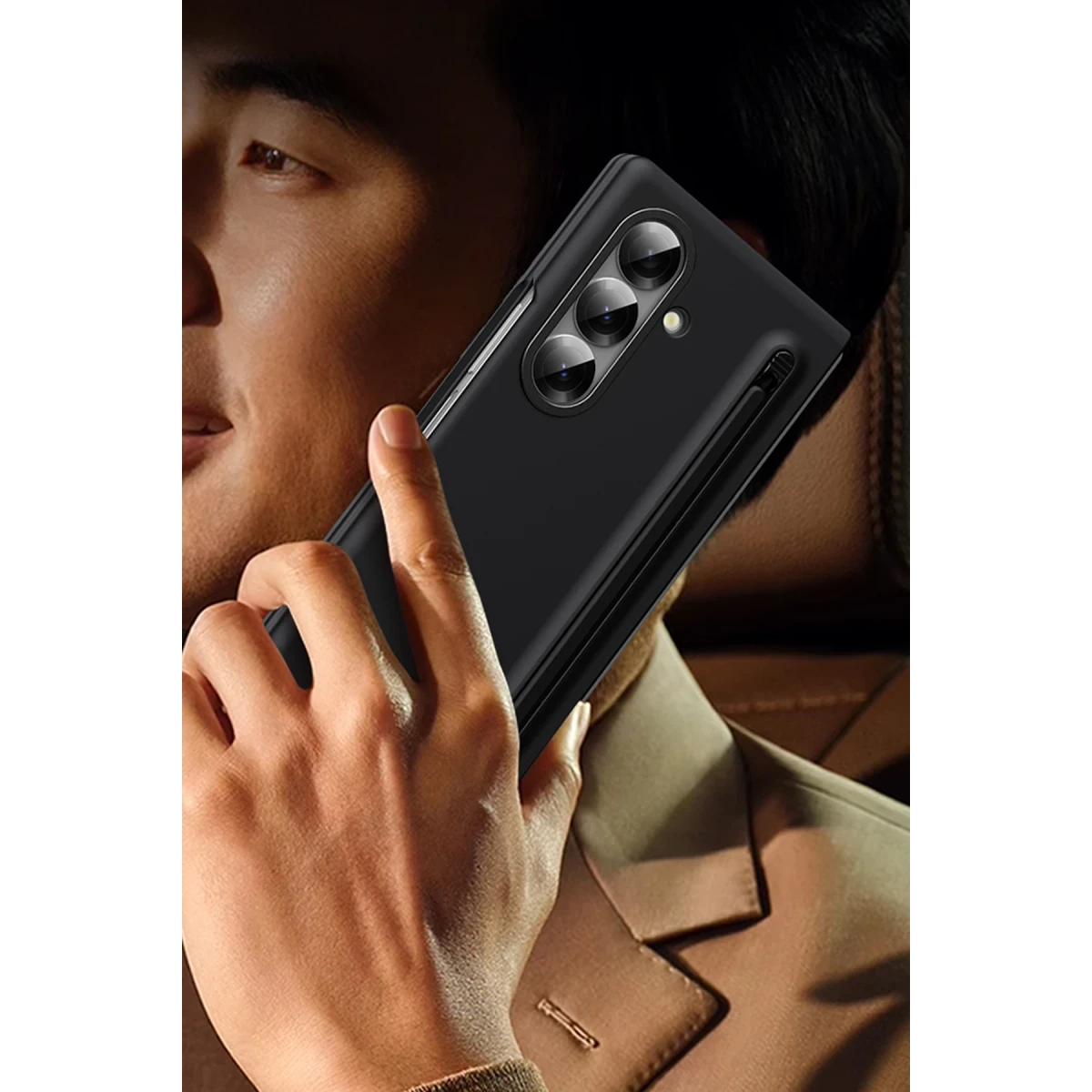 Joko Samsung Galaxy Z Fold 7 Hole Fold Kapak - Siyah