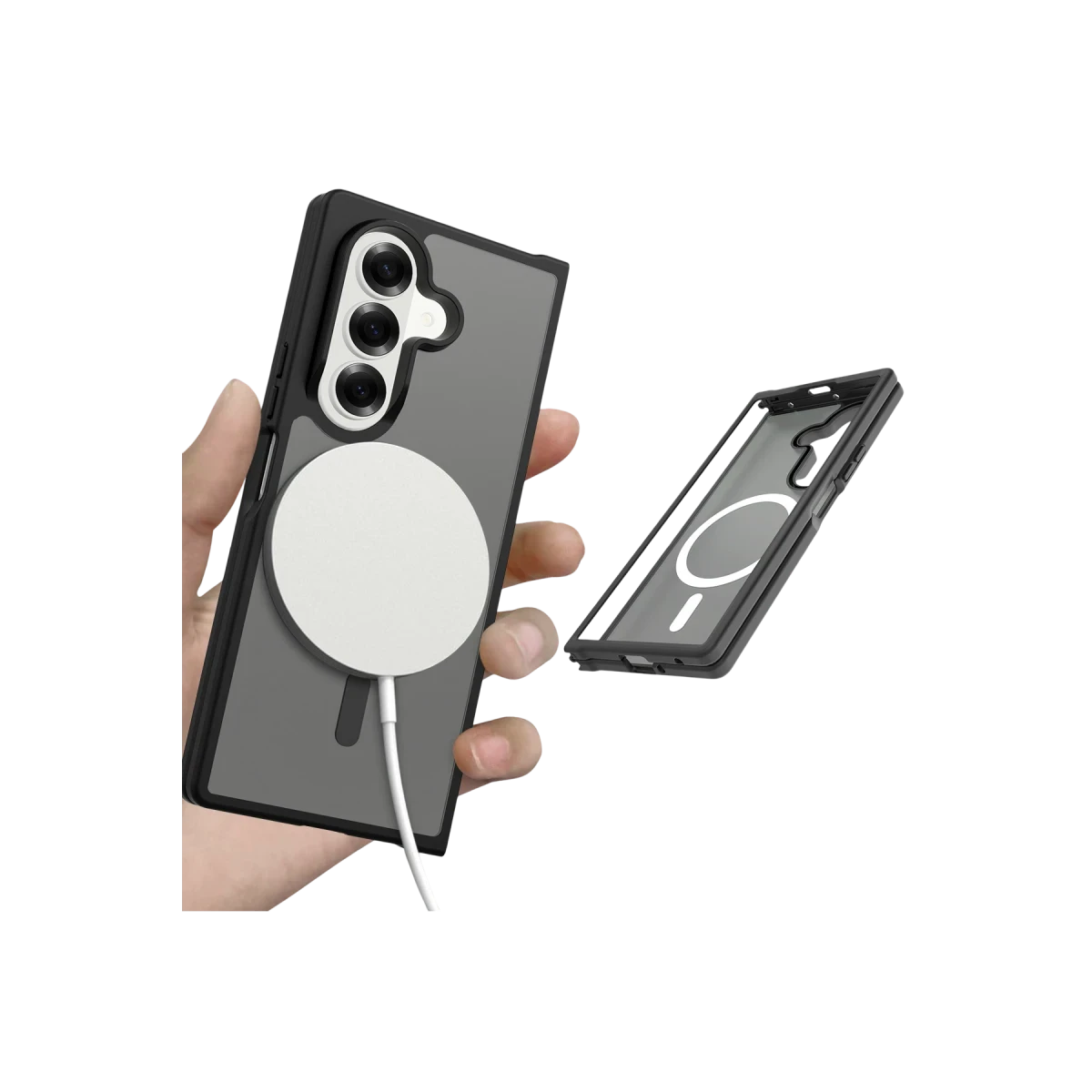 Joko Samsung Galaxy Z Fold 7 Jota Magsafe Kapak - Siyah