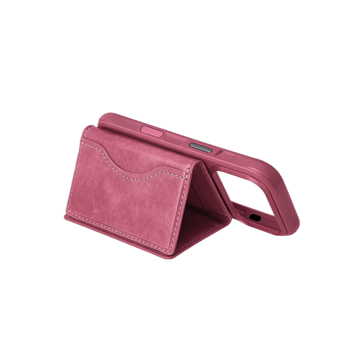 Joko Tema Magsafe Deri Kartlık - Pembe