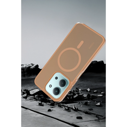 Joko Xiaomi Redmi 15C 4G Jota Magsafe Kapak - Çöl Titanyum