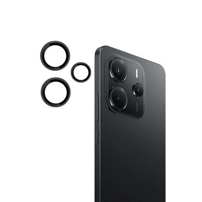 Joko Xiaomi Redmi Note 14 4G PVD Metal Kamera Lens - Siyah