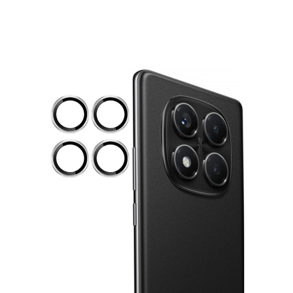 Joko Xiaomi Redmi Note 14 Pro 4G PVD Metal Kamera Lens