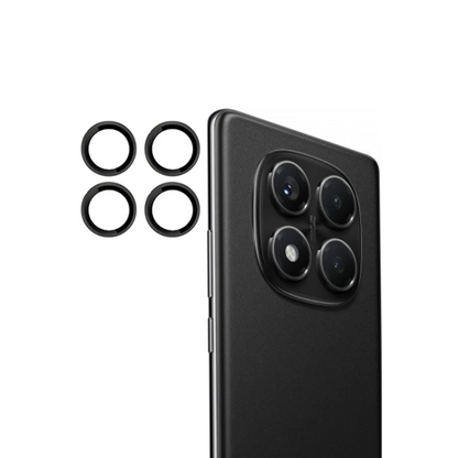 Joko Xiaomi Redmi Note 14 Pro 4G PVD Metal Kamera Lens - Siyah