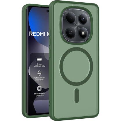 Joko Xiaomi Redmi Note 15 Pro 5G Jota Magsafe Kapak - Koyu Yeşil