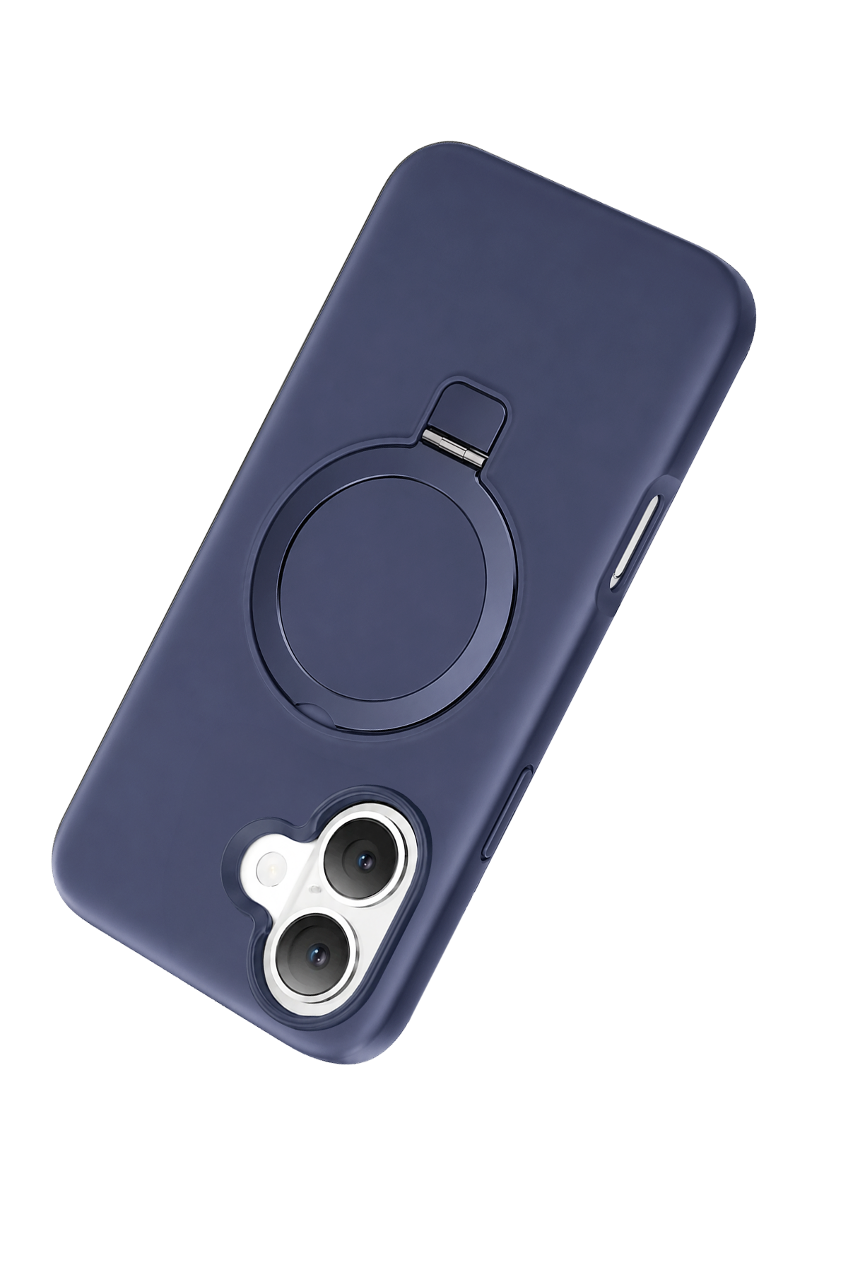 Keephone Apple iPhone 16 Magi Pro Standlı Magsafe Kapak - Mavi