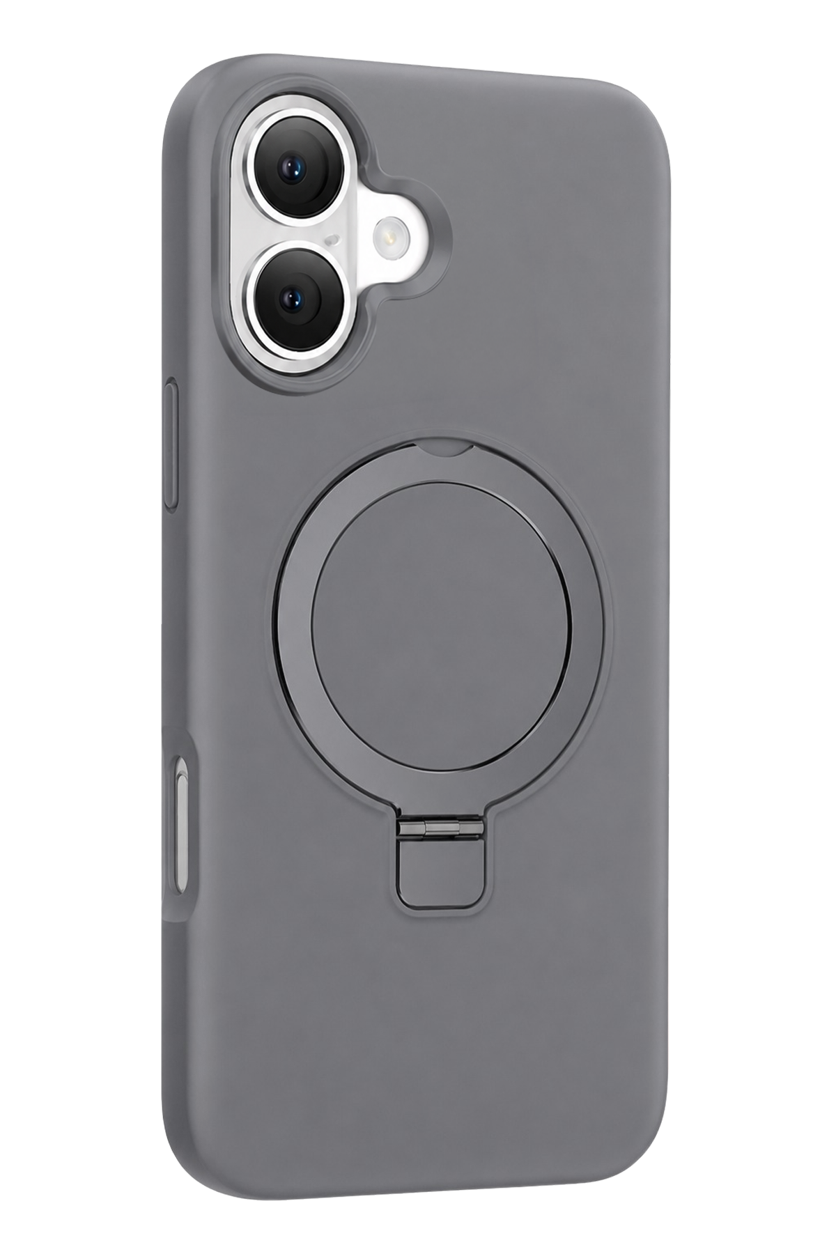 Keephone Apple iPhone 16 Magi Pro Standlı Magsafe Kapak - Titan Gri