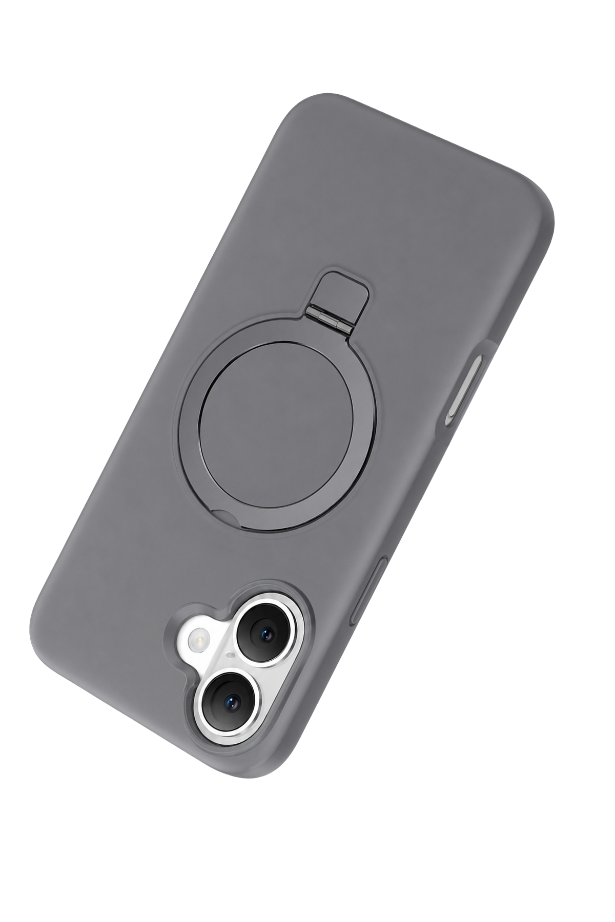 Keephone Apple iPhone 16 Magi Pro Standlı Magsafe Kapak - Titan Gri
