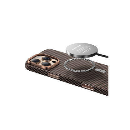 Keephone Apple iPhone 16 Pro Max Kevlar Norra Magsafe Kılıf