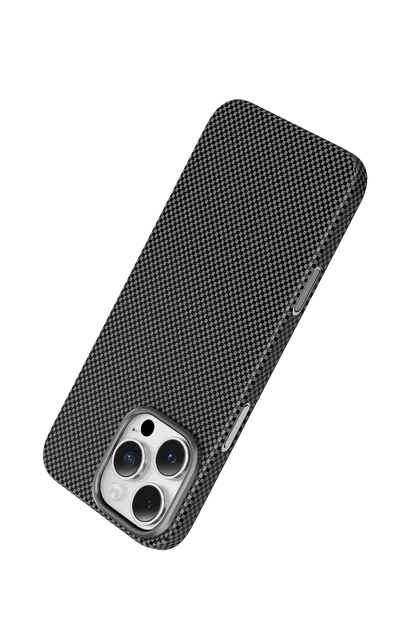 Keephone Apple iPhone 16 Pro Max Kevlar Norra Magsafe Kılıf - Siyah