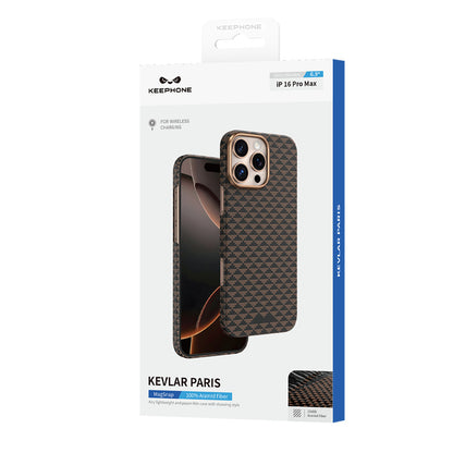 Keephone Apple iPhone 16 Pro Max Kevlar Paris Magsafe Kapak