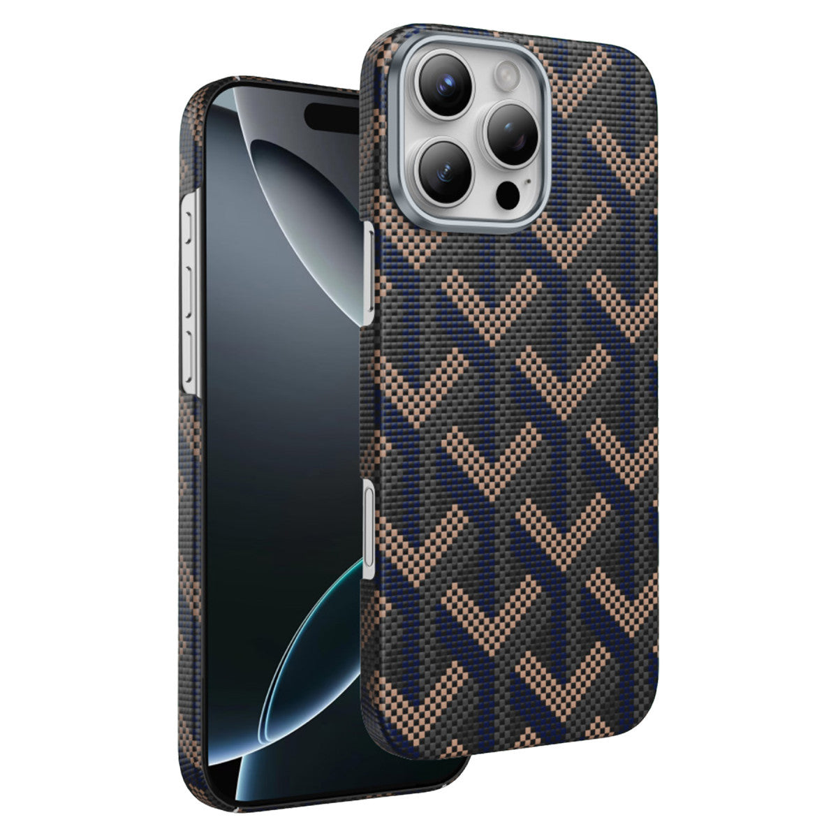 Keephone Apple iPhone 16 Pro Max Kevlar Prague Magsafe Kapak