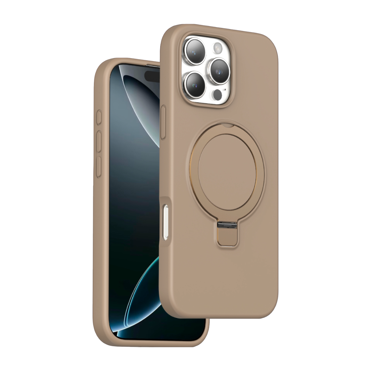 Keephone Apple iPhone 16 Pro Max Magi Pro Standlı Magsafe Kapak