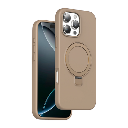 Keephone Apple iPhone 16 Pro Max Magi Pro Standlı Magsafe Kapak