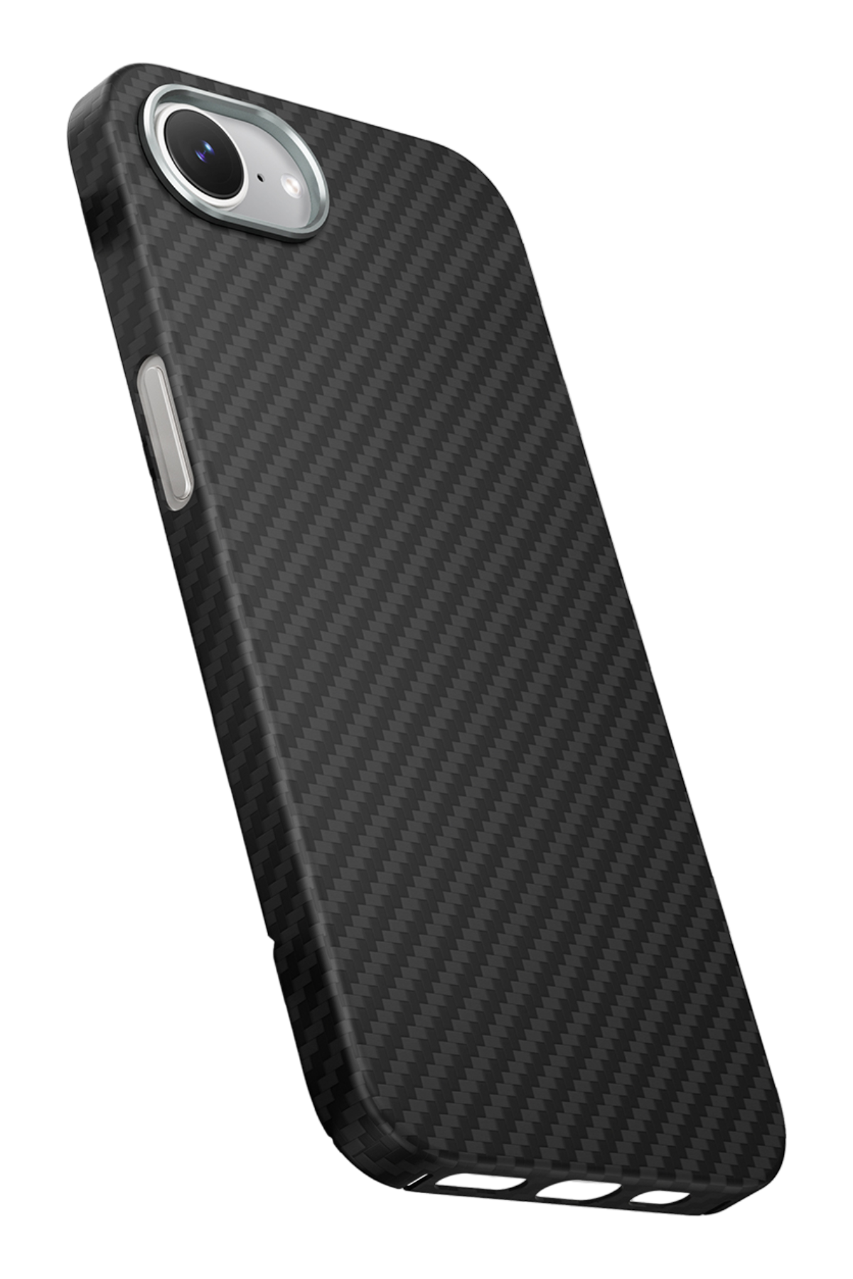 Keephone Apple iPhone 17E Kevlar Diago Magsafe Kılıf - Siyah