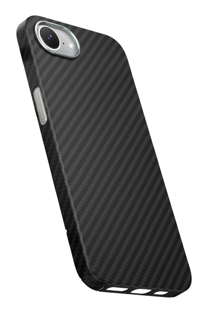 Keephone Apple iPhone 17E Kevlar Diago Magsafe Kılıf - Siyah