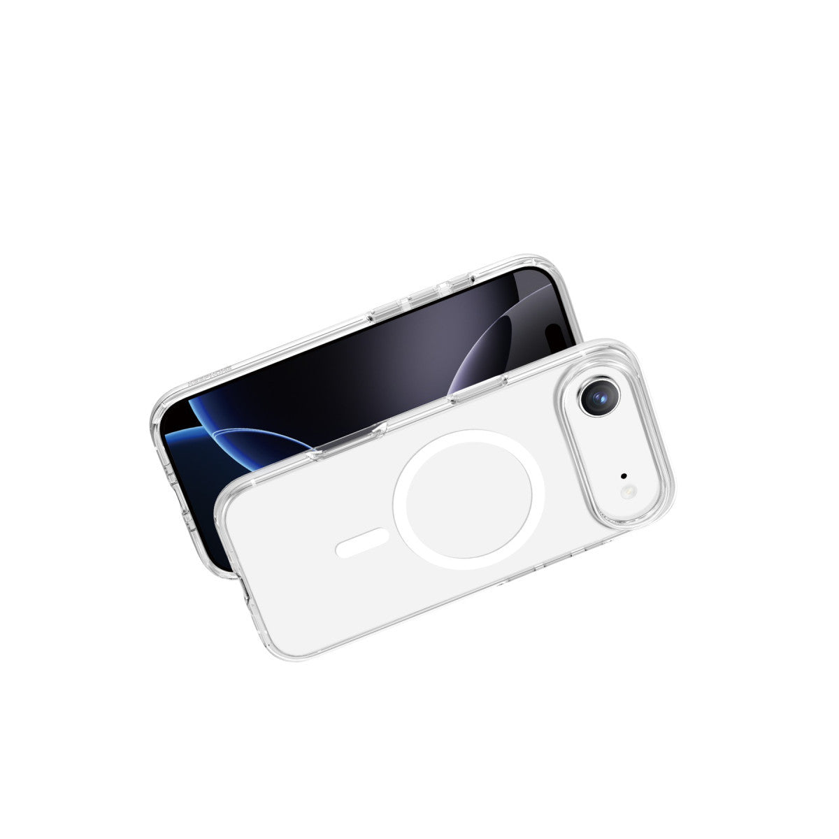 Keephone Apple iPhone 17 Air Non Yellow Şeffaf Magsafe Kılıf