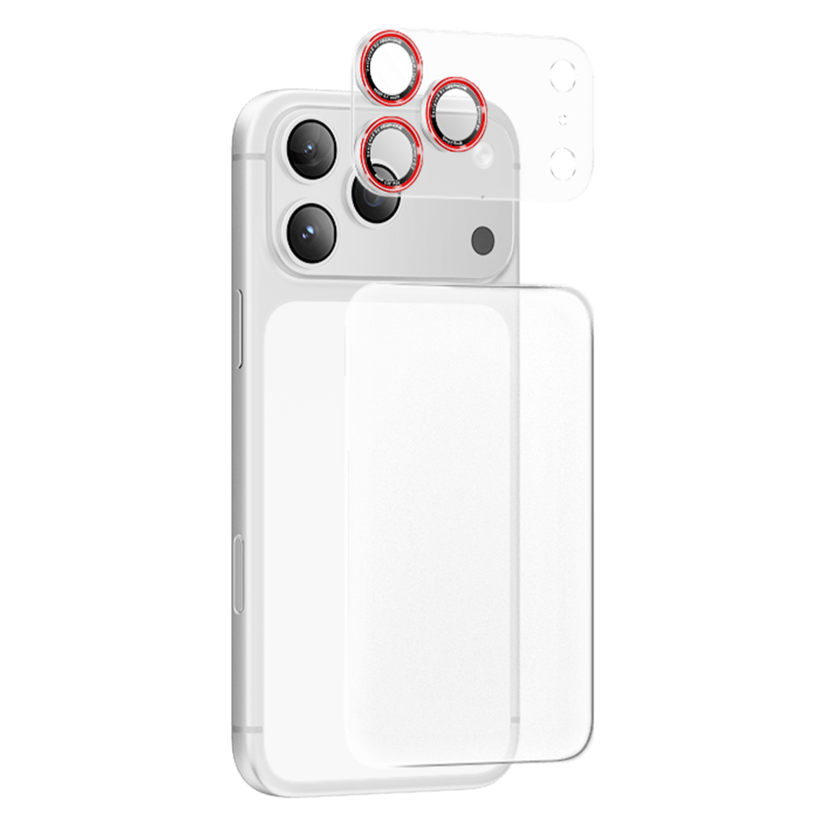 Keephone Apple iPhone 17 Pro Auralens Arka Film Ve Kamera Lens Koruyucu