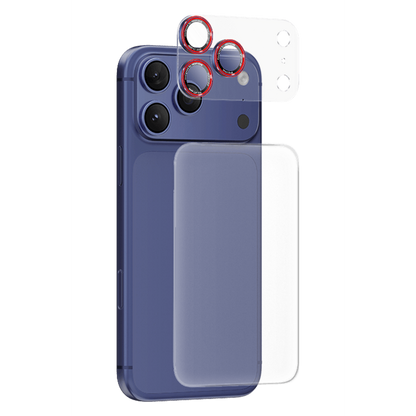 Keephone Apple iPhone 17 Pro Auralens Arka Film Ve Kamera Lens Koruyucu