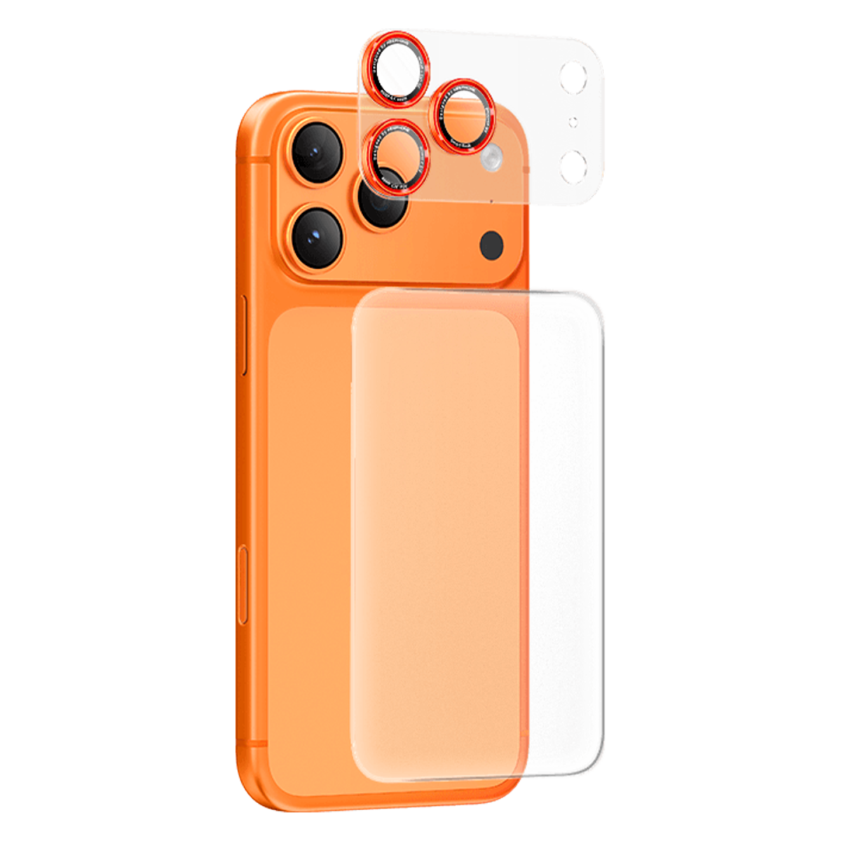 Keephone Apple iPhone 17 Pro Auralens Arka Film Ve Kamera Lens Koruyucu