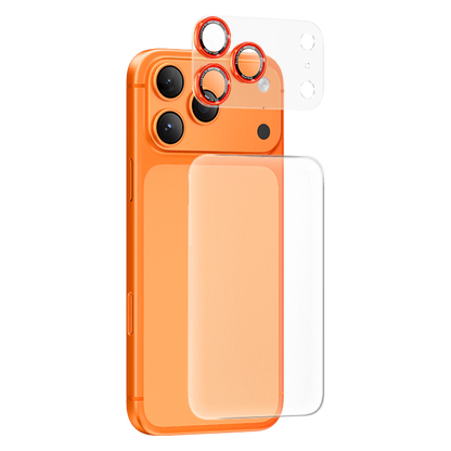 Keephone Apple iPhone 17 Pro Auralens Arka Film Ve Kamera Lens Koruyucu