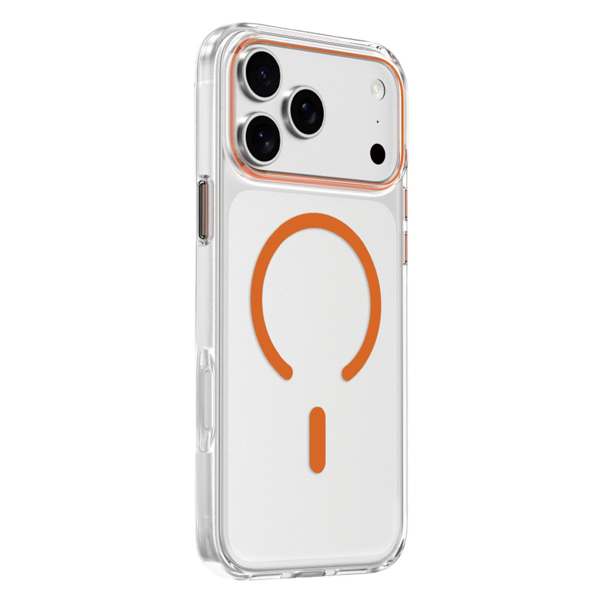 Keephone Apple iPhone 17 Pro Aurora Şeffaf Magsafe Kılıf