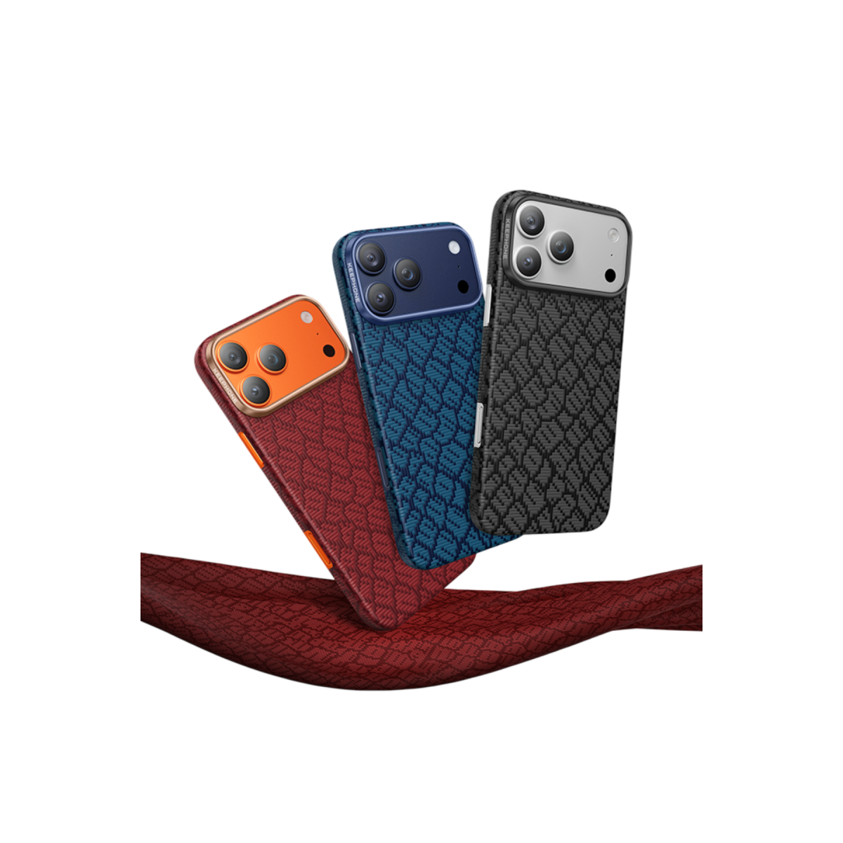 Keephone Apple iPhone 17 Pro Drakon Aramid Magsafe Kapak