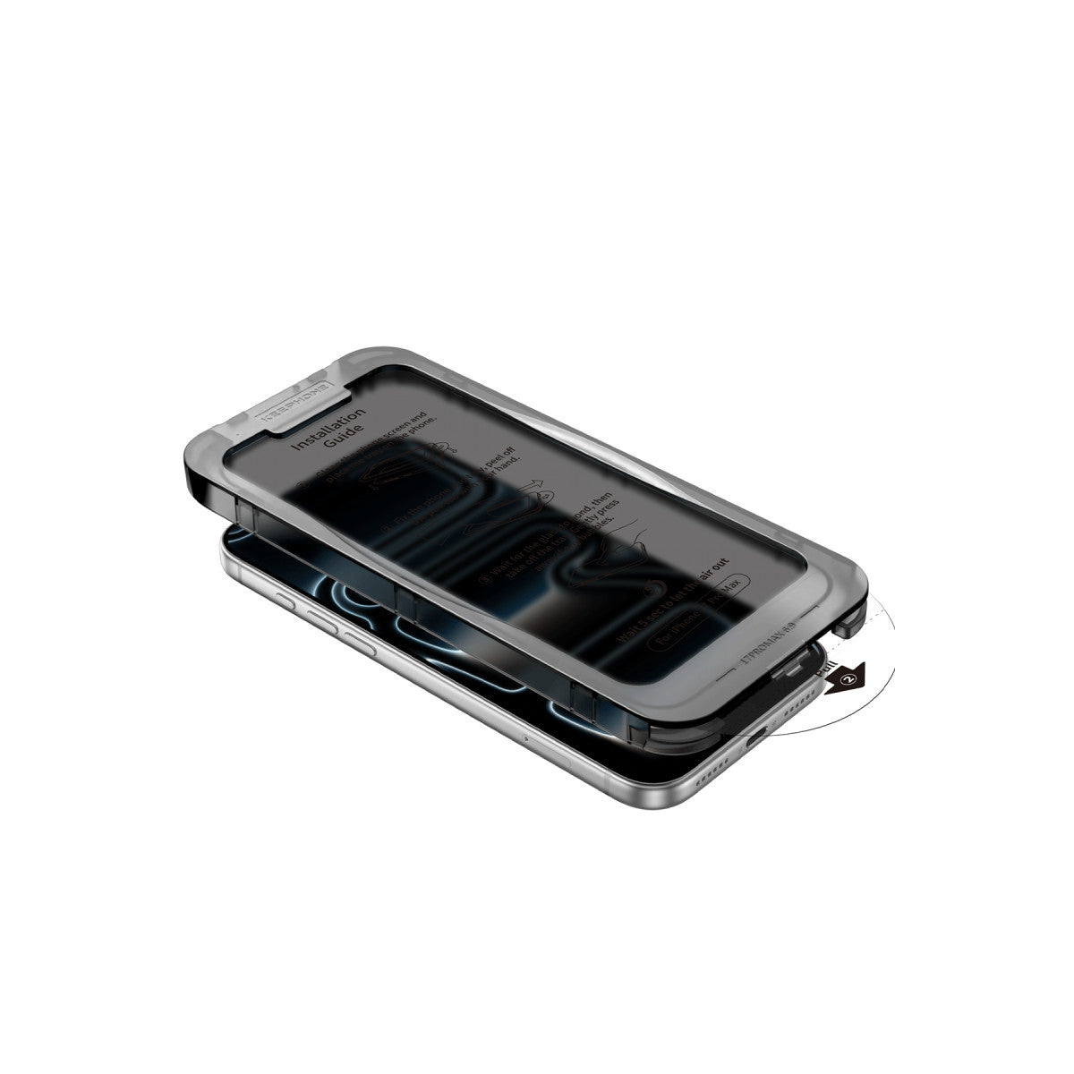 Keephone Apple iPhone 17 Pro EasyFit Hayalet Cam Ekran Koruyucu