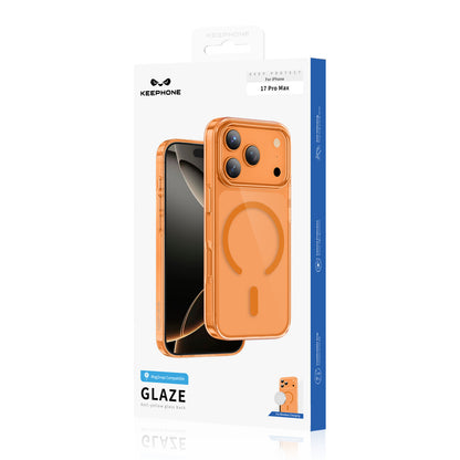 Keephone Apple iPhone 17 Pro Glaze Magsafe Kapak