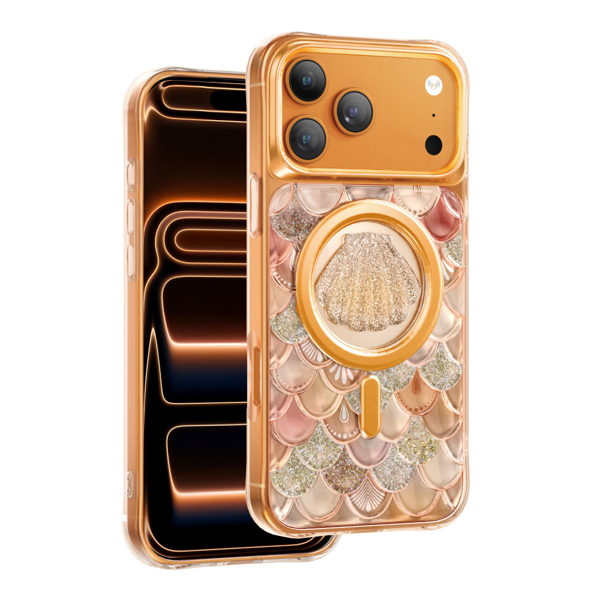 Keephone Apple iPhone 17 Pro Iceland Simli Magsafe Kapak