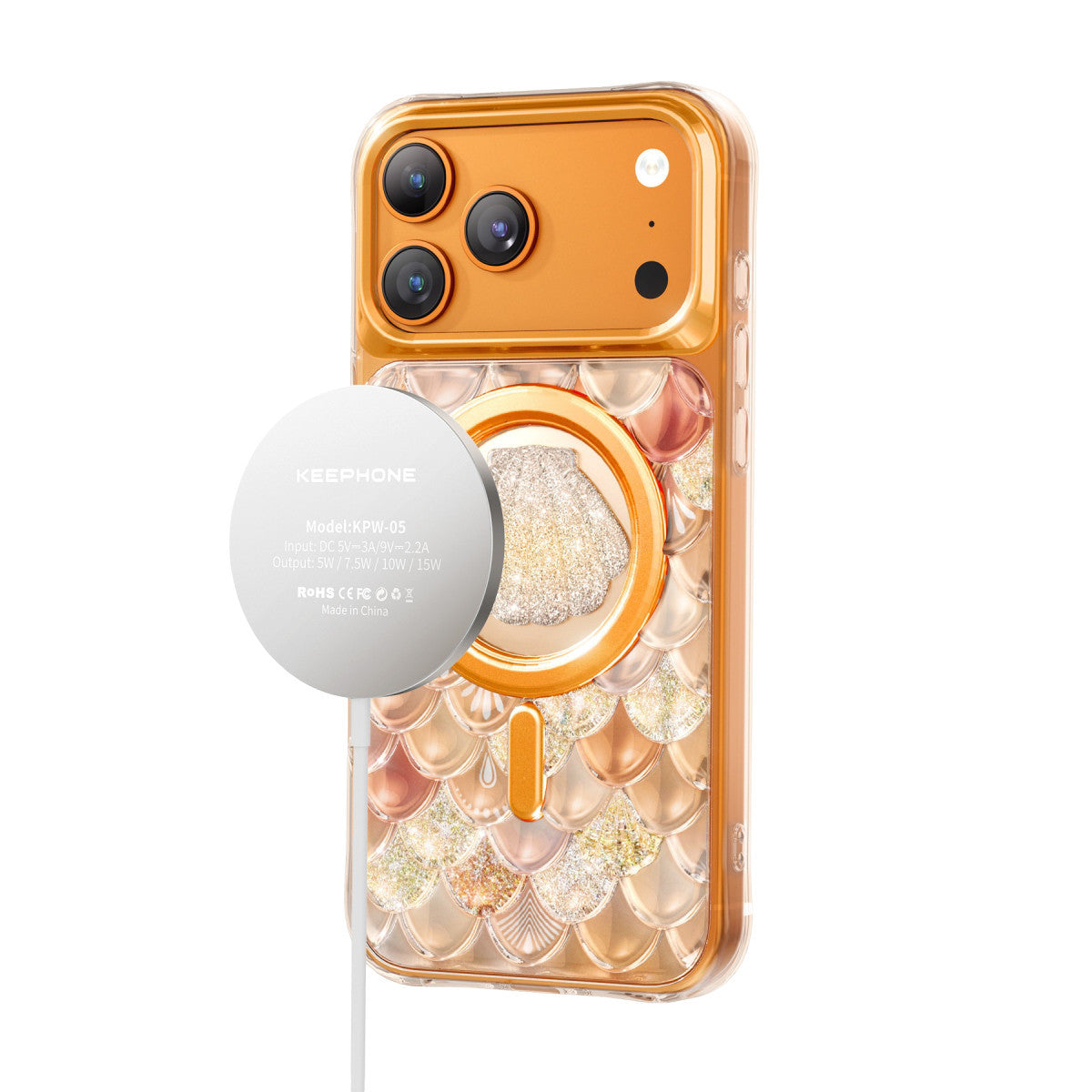Keephone Apple iPhone 17 Pro Iceland Simli Magsafe Kapak