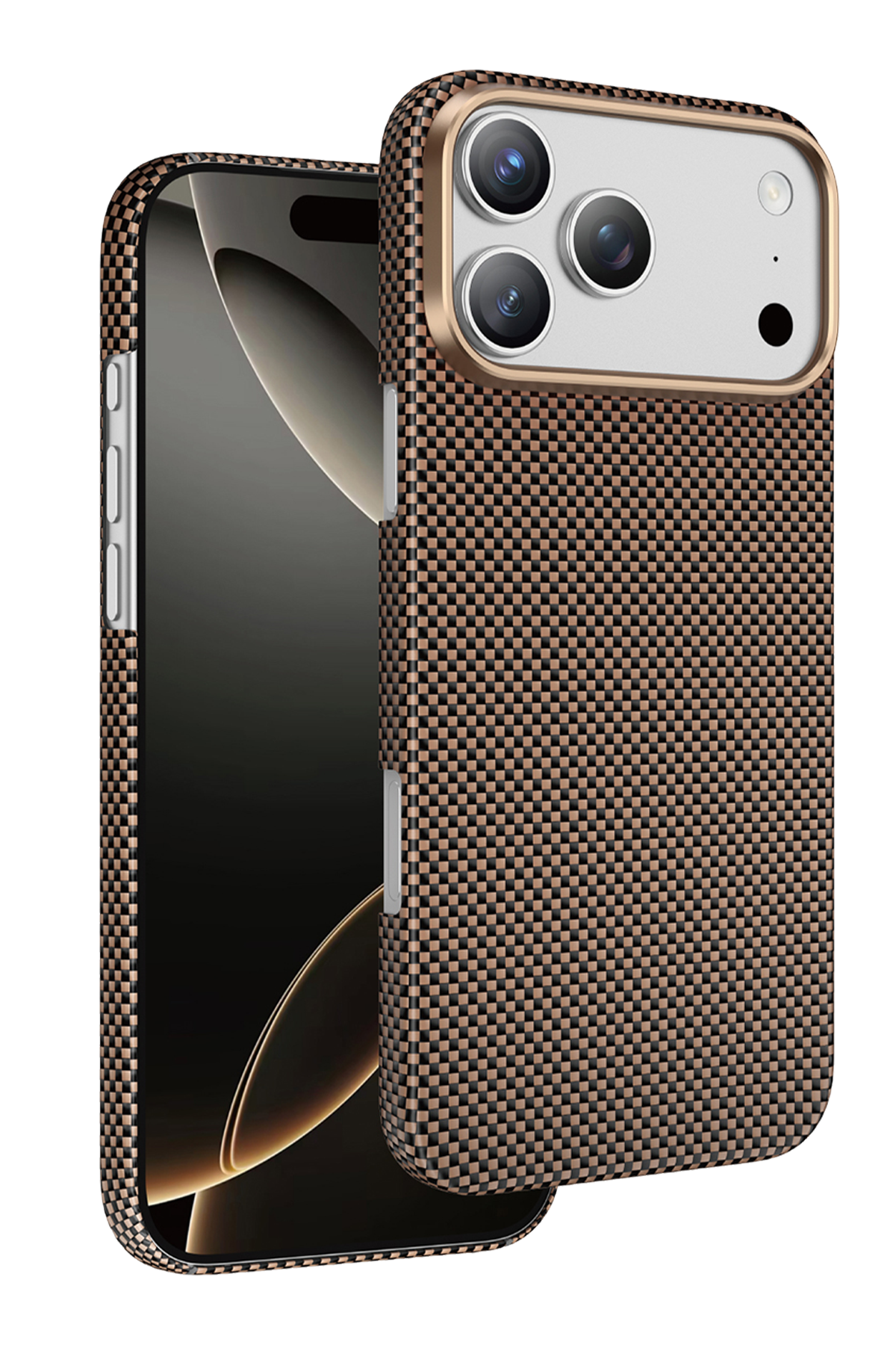 Keephone Apple iPhone 17 Pro Kevlar Norra Magsafe Kılıf - Midas