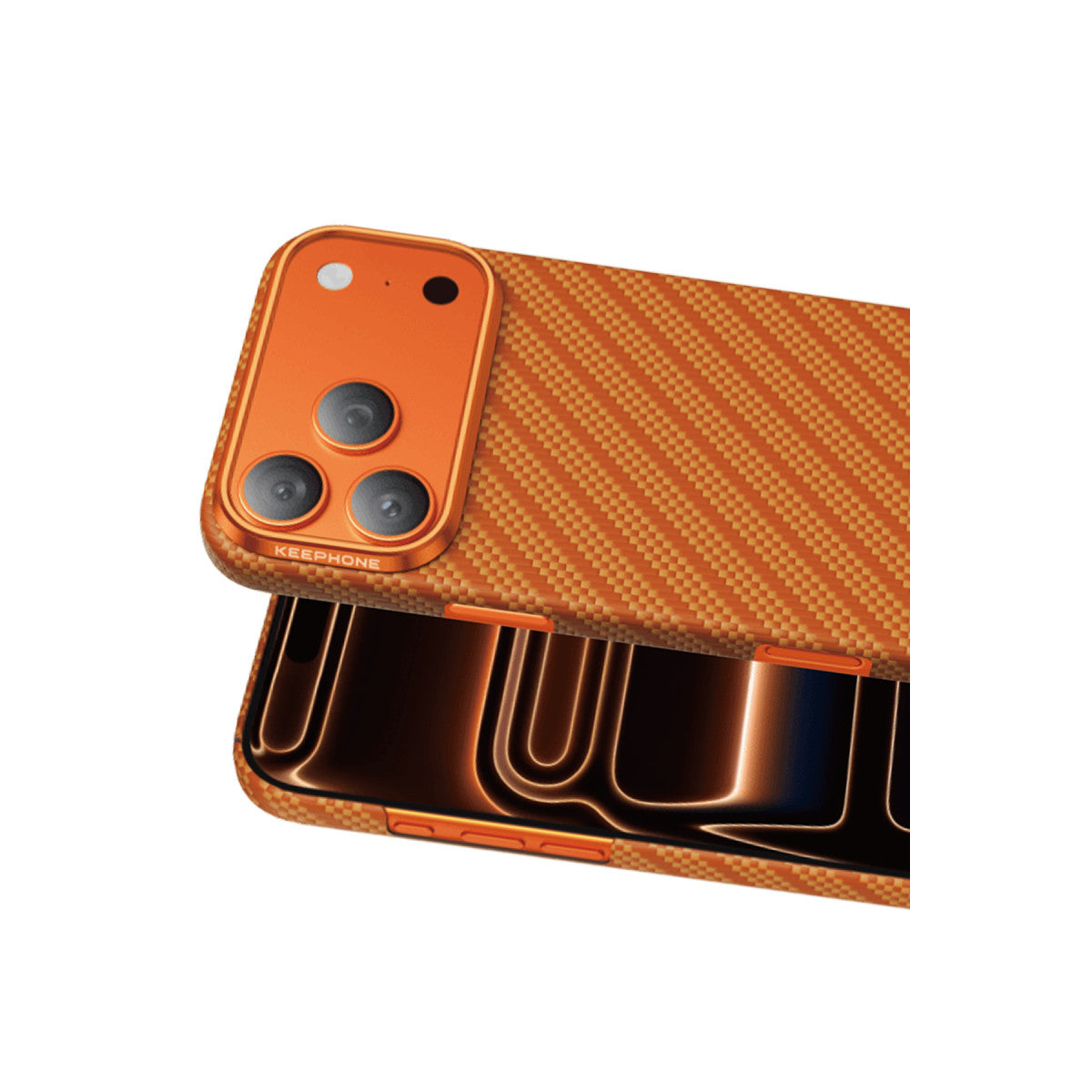 Keephone Apple iPhone 17 Pro Kevlar Robin Magsafe Kılıf