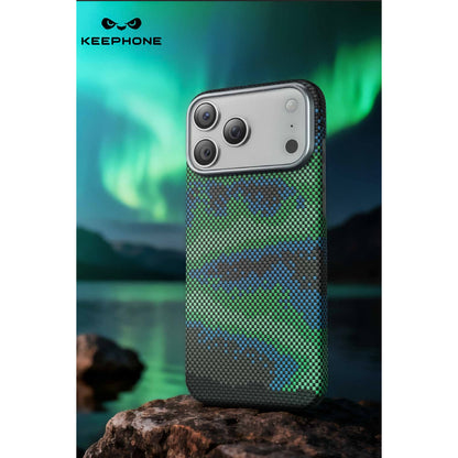 Keephone Apple iPhone 17 Pro Kevlar Starry Magsafe Kapak