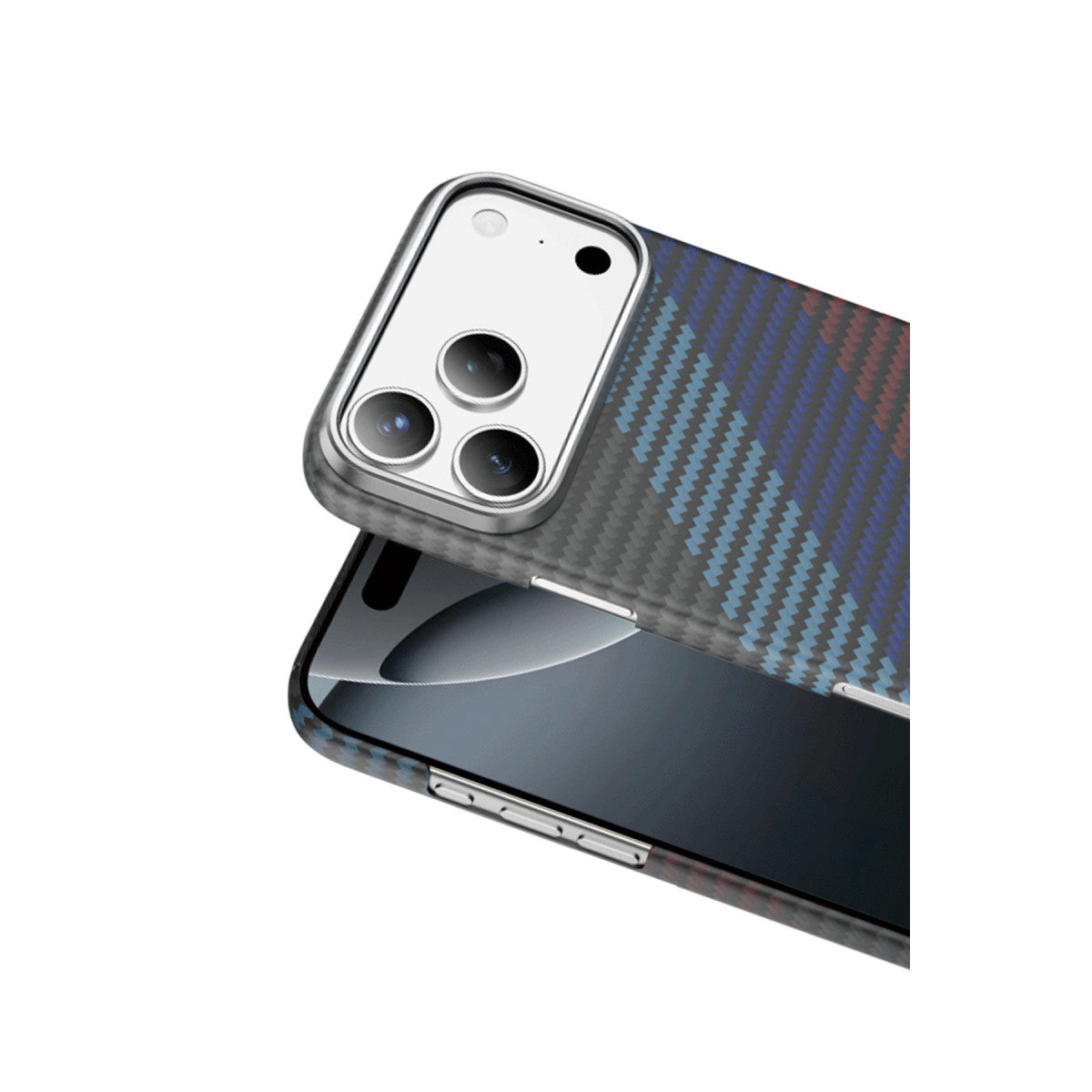 Keephone Apple iPhone 17 Pro Kevlar Woven Magsafe Kılıf
