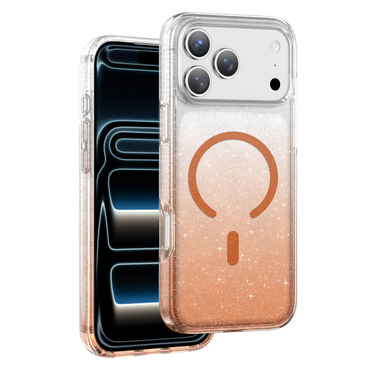 Keephone Apple iPhone 17 Pro Lillian Simli Magsafe Kılıf