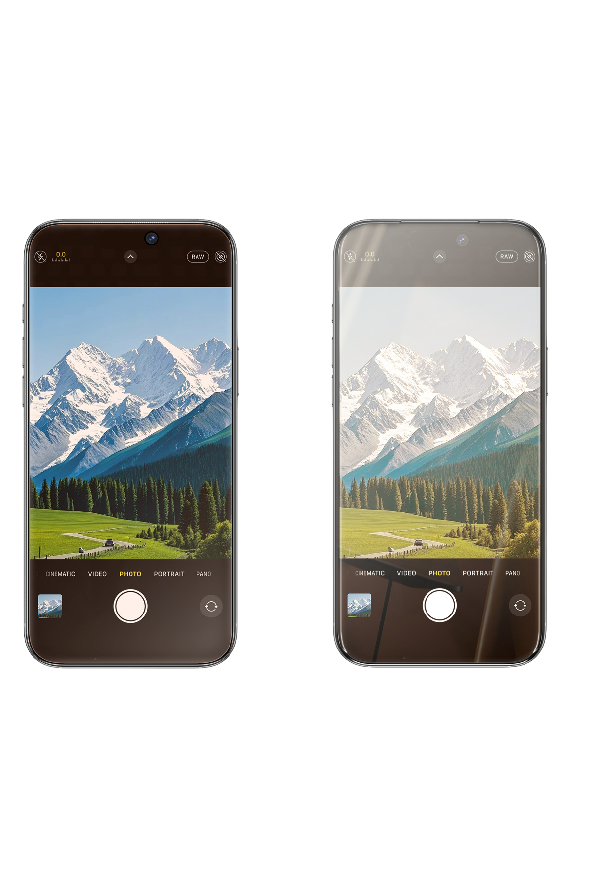 Keephone Apple iPhone 17 Pro Lumicare Cam Ekran Koruyucu - Siyah