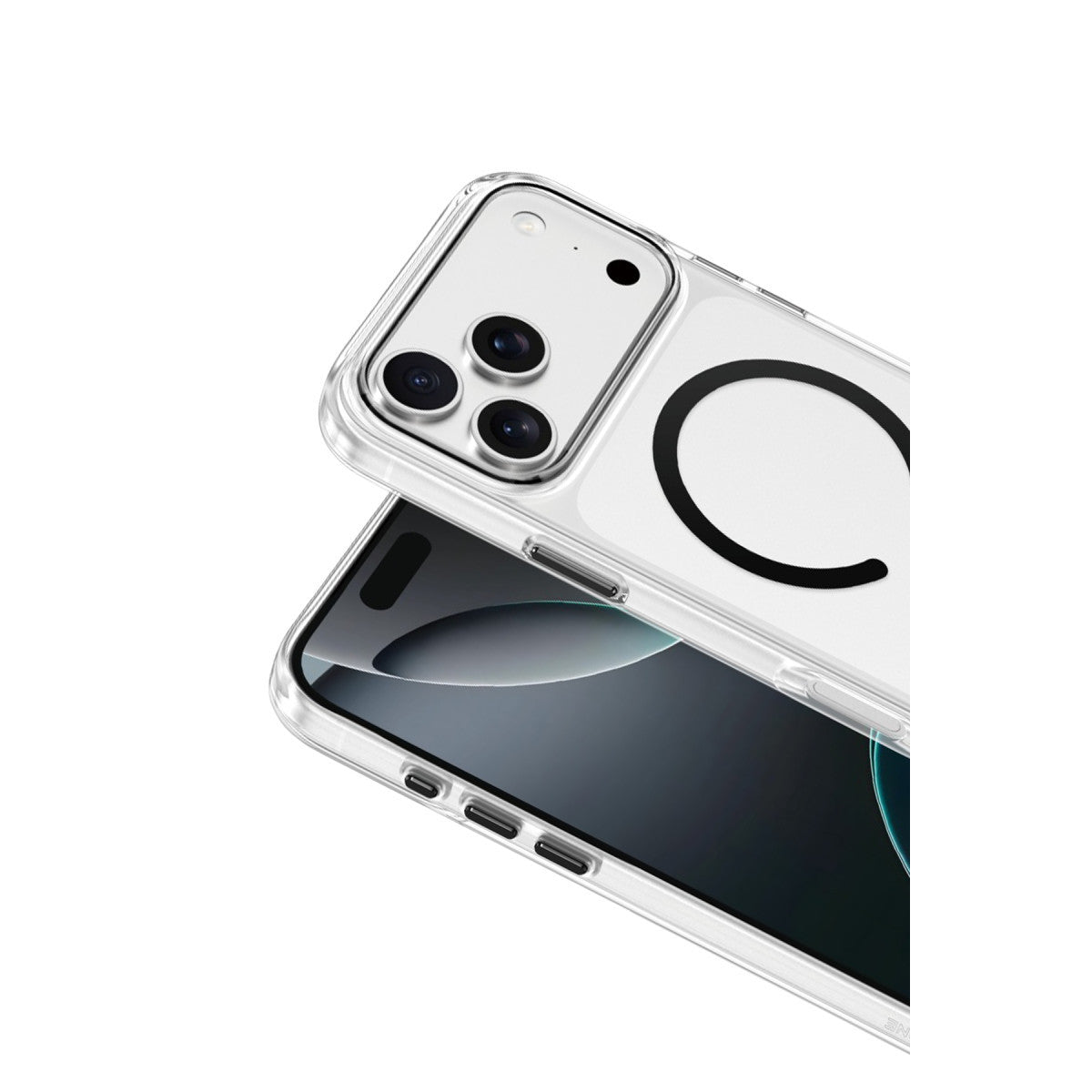 Keephone Apple iPhone 17 Pro Max Aurora Şeffaf Magsafe Kılıf