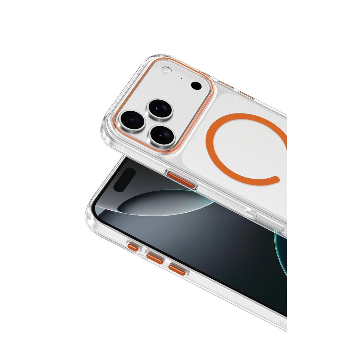 Keephone Apple iPhone 17 Pro Max Aurora Şeffaf Magsafe Kılıf