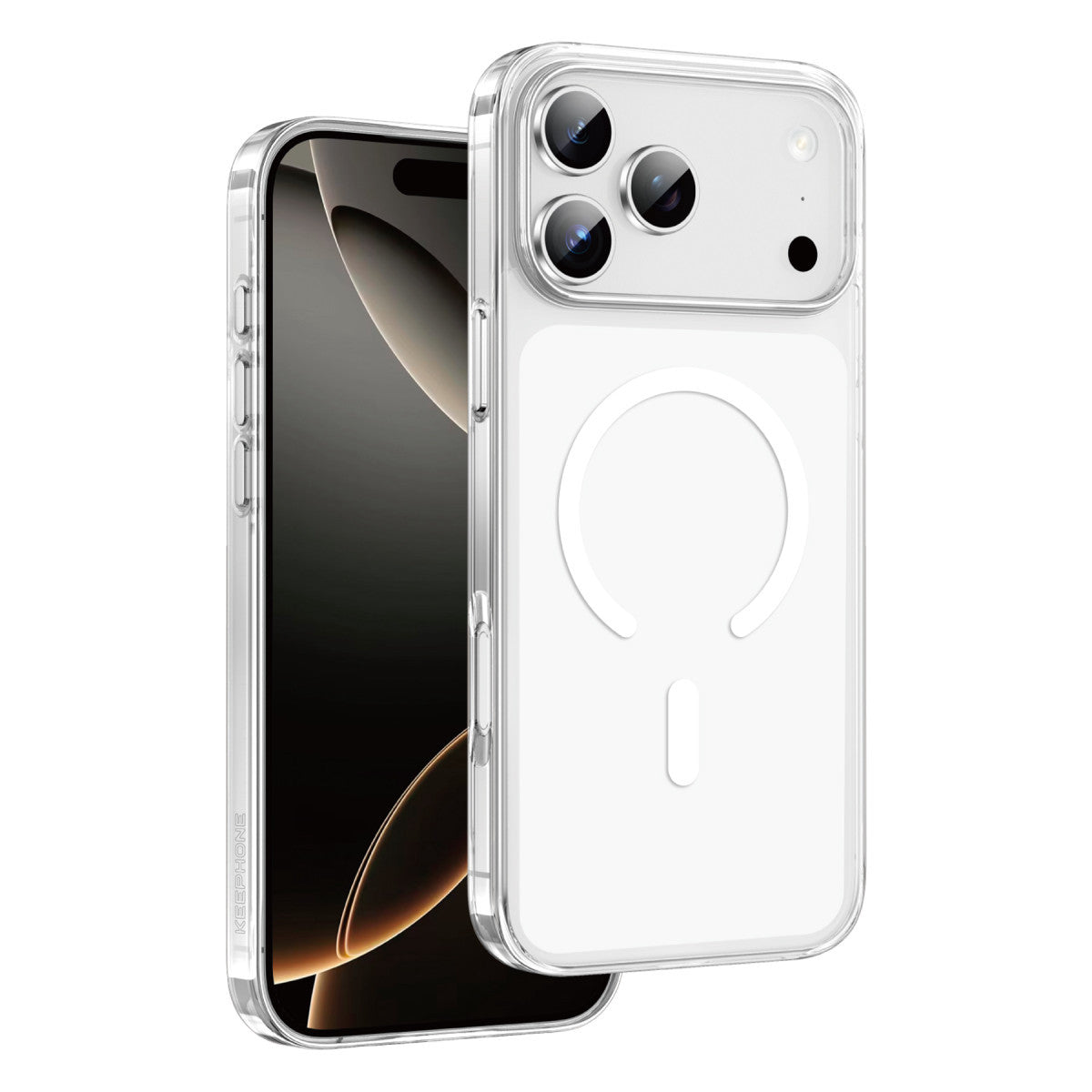 Keephone Apple iPhone 17 Pro Max Glaze Magsafe Kapak