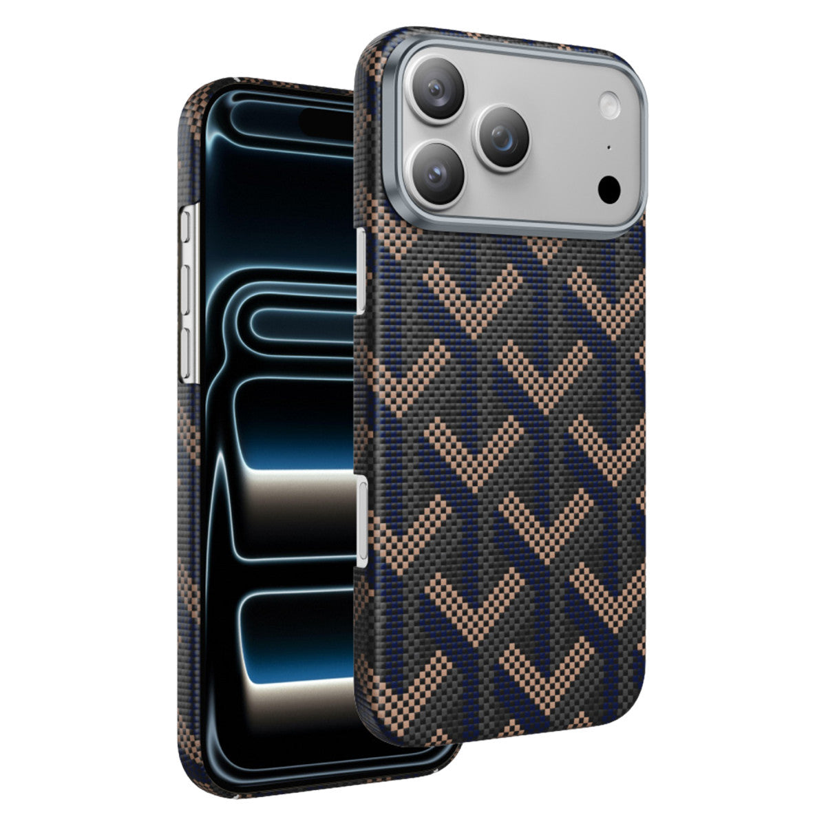 Keephone Apple iPhone 17 Pro Max Kevlar Prague Magsafe Kapak