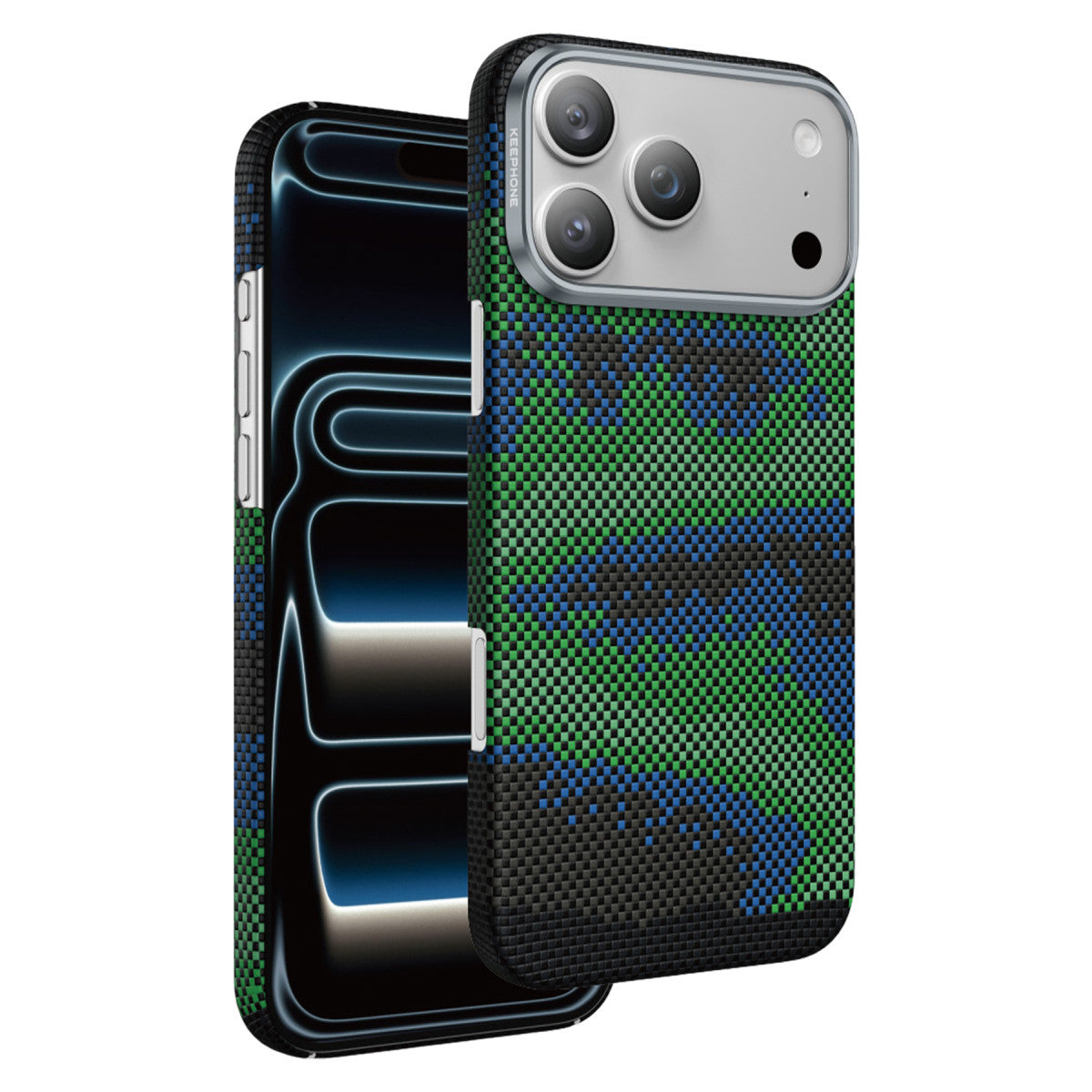 Keephone Apple iPhone 17 Pro Max Kevlar Starry Magsafe Kapak