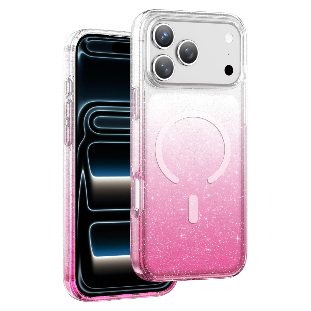 Keephone Apple iPhone 17 Pro Max Lillian Simli Magsafe Kılıf