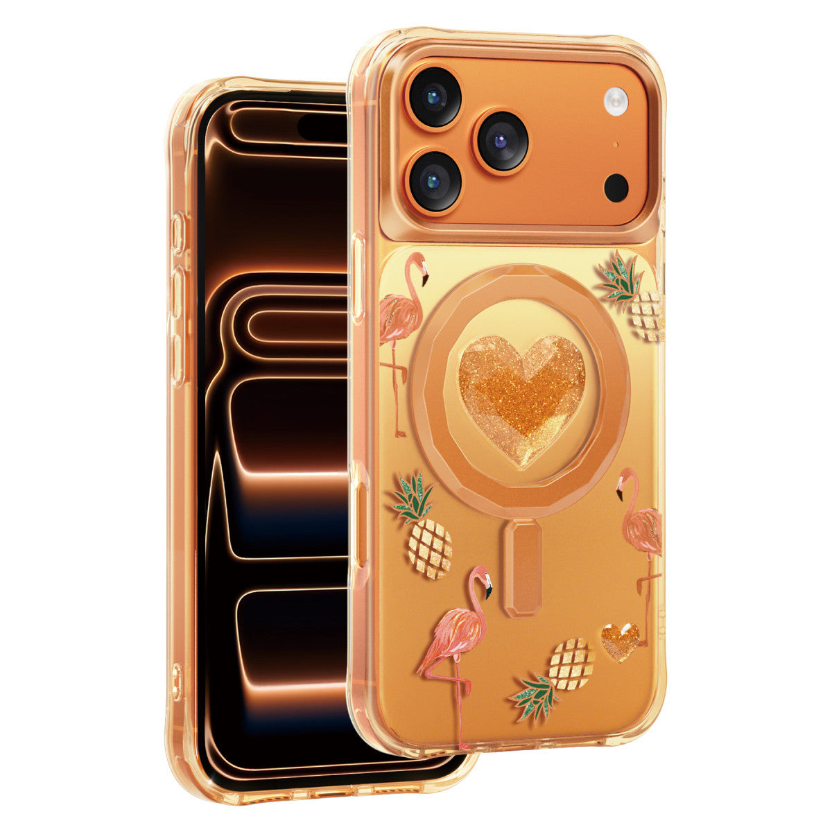 Keephone Apple iPhone 17 Pro Max Peachy Magsafe Kapak