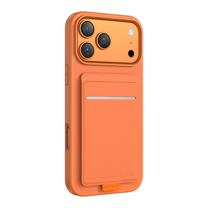 Keephone Apple iPhone 17 Pro Max Suedea Kartvizitli Standlı Kapak