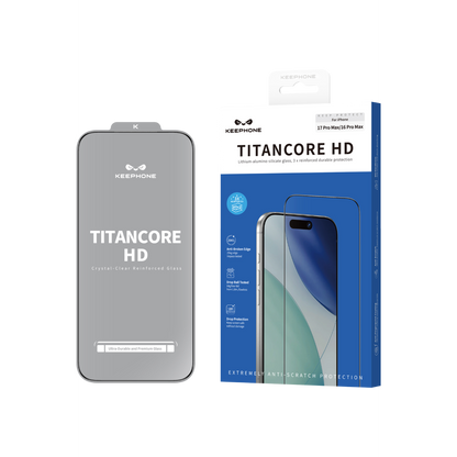 Keephone Apple iPhone 17 Pro Max Titancore HD Cam Ekran Koruyucu