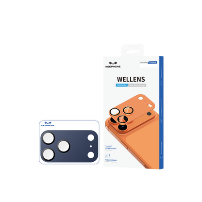 Keephone Apple iPhone 17 Pro Max Wellens Kamera Lens Koruyucu