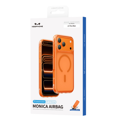 Keephone Apple iPhone 17 Pro Monica Airbag Magsafe Kapak