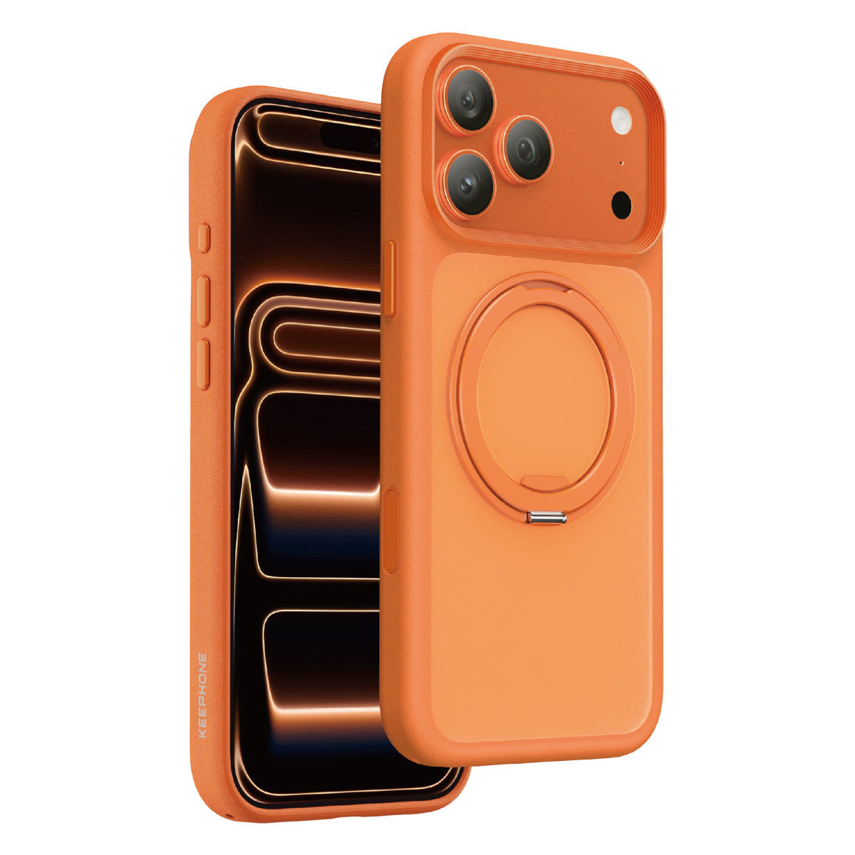 Keephone Apple iPhone 17 Pro Omega Magsafe Standlı Kapak