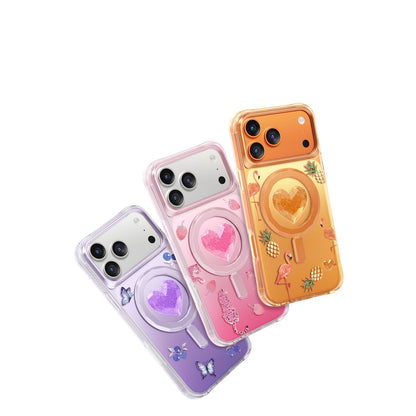 Keephone Apple iPhone 17 Pro Peachy Magsafe Kapak